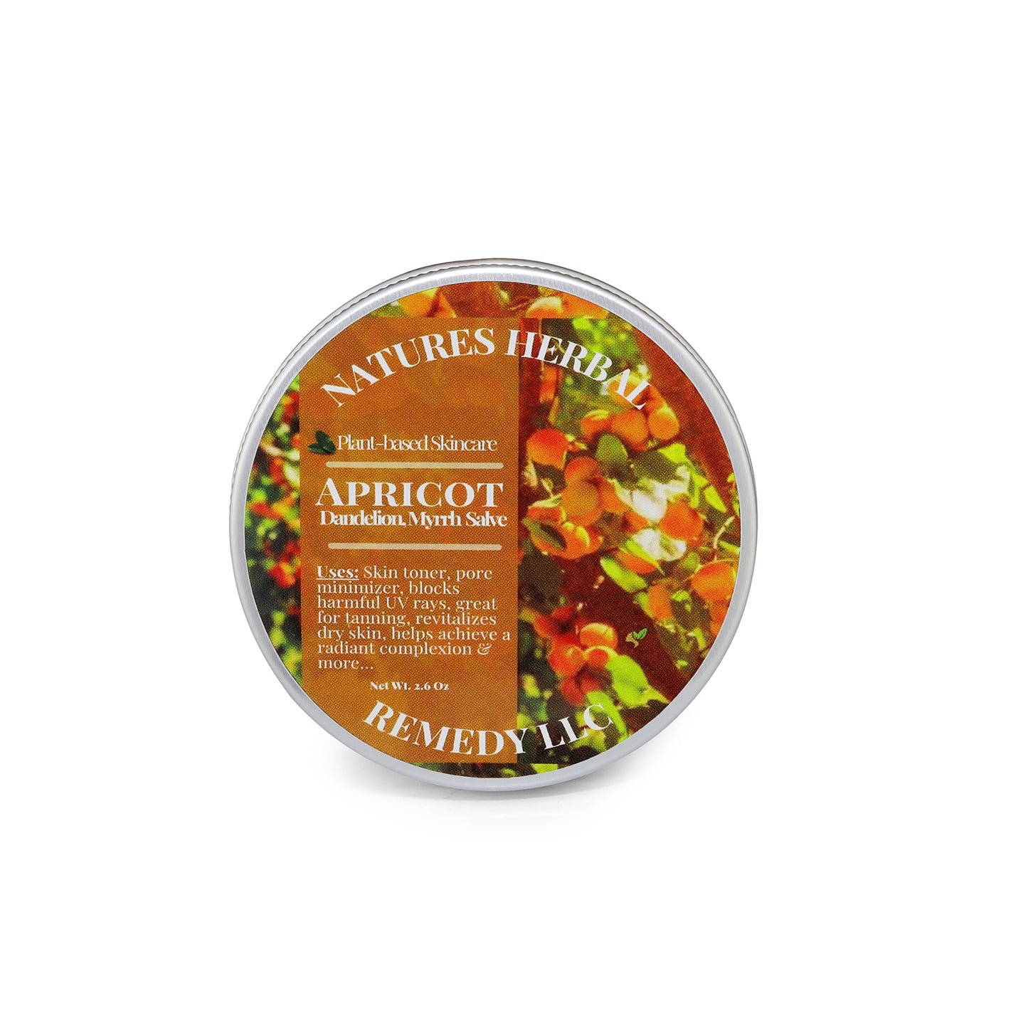 Apricot, Dandelion, Myrrh Salve (2.6 oz)